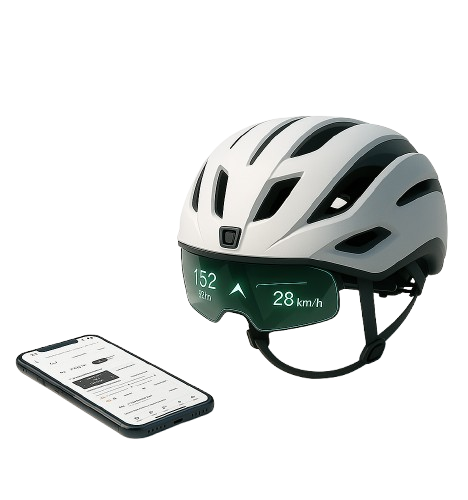 VigorMeta Smart Helmet and Mobile App
